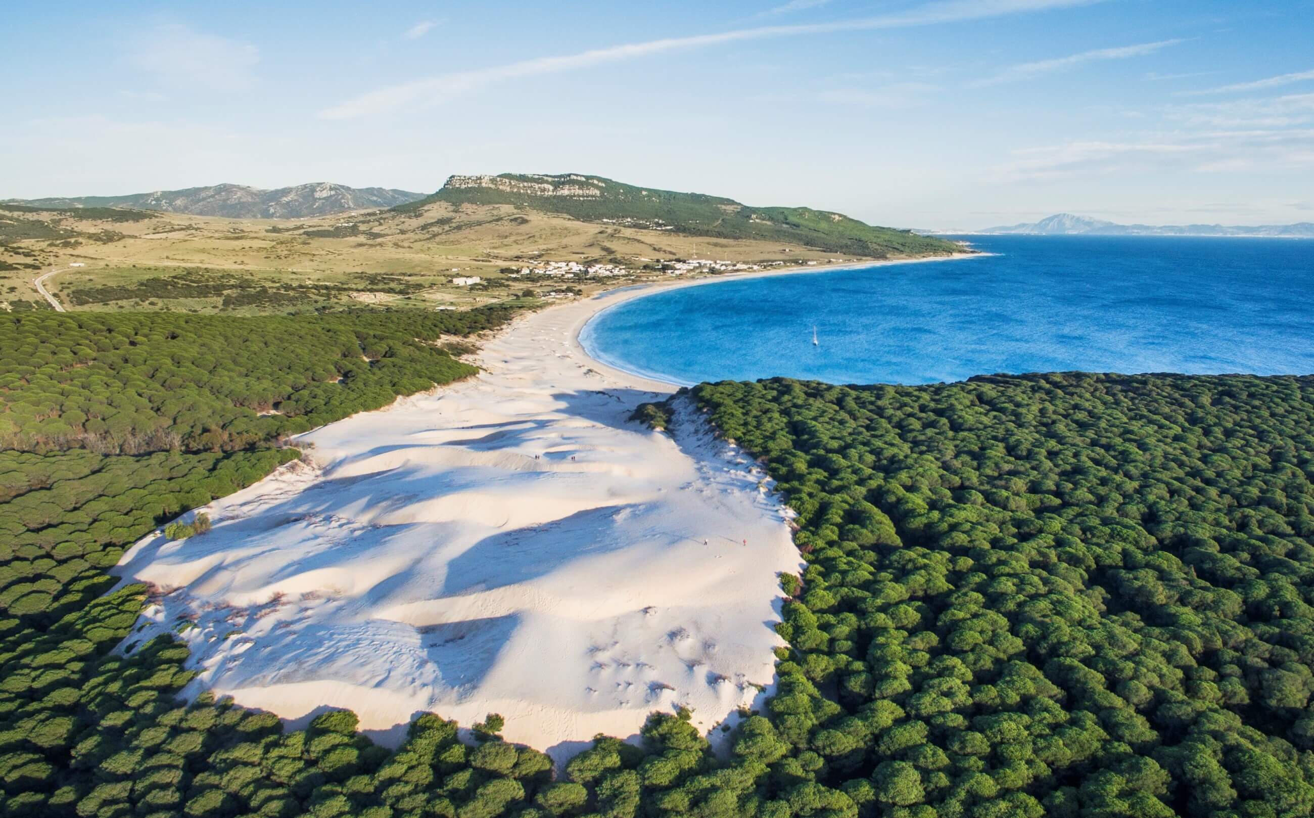 Playa de Bolonia en Tarifa (Cádiz)